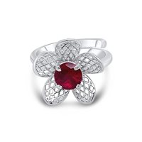 Ring Gaurosa Woman Biancospino in Silver 10498743 - 10498743